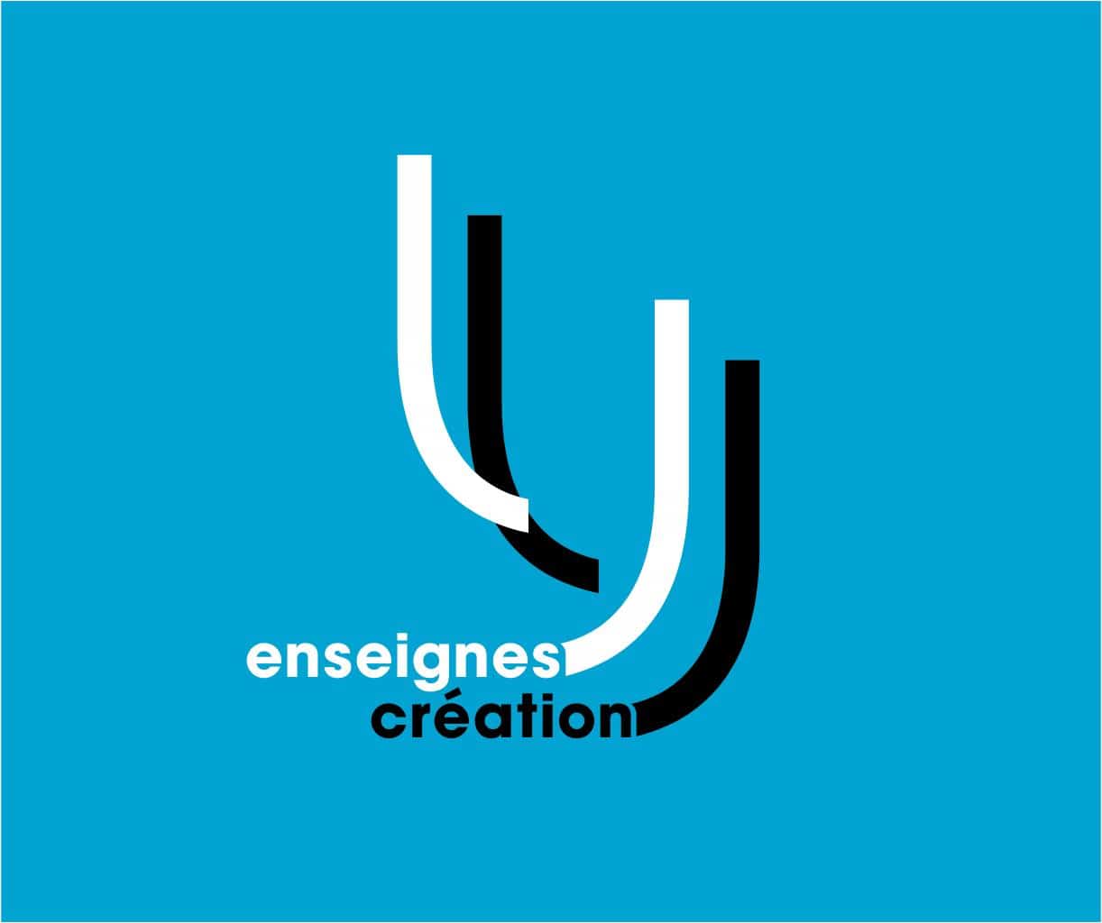 logo fond bleu